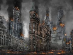 Dinas Damkar Way Kanan Tanggap Darurat di Kantor Camat